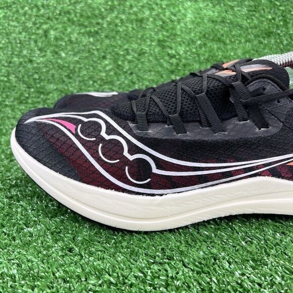 Saucony Terminal VT Cleats Women's 11 Black Vizi Distance Track Spikes S19101-85 - Picture 11 of 17